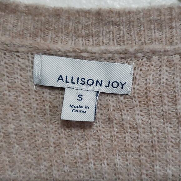 Allison Joy Open Front Gabby Stripe Sweater Cardigan Duster - Picture 7 of 10